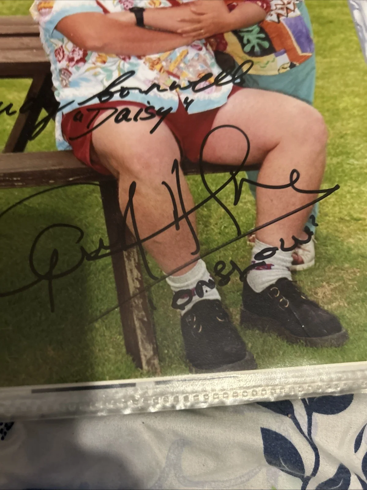 Geoffrey Hughes Judy Cornwell — Judy Cornwell And Geoffrey Hughes Autographed 8 X 10 Color Photo Happy Days, изображение 5
