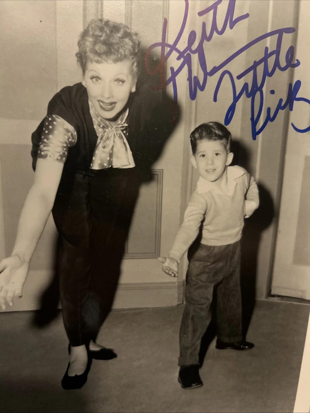 Keith Thibodeaux — Keith Thibodeaux Autographed 8 X 10 Black-And-White Photo I Love Lucy Original, изображение 3