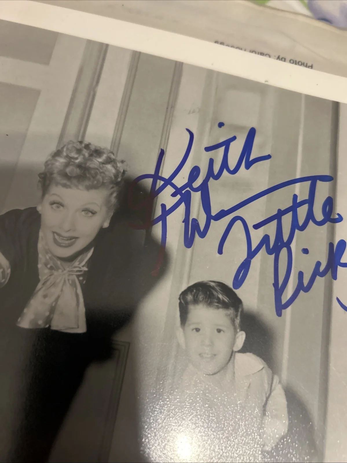 Keith Thibodeaux — Keith Thibodeaux Autographed 8 X 10 Black-And-White Photo I Love Lucy Original, изображение 4