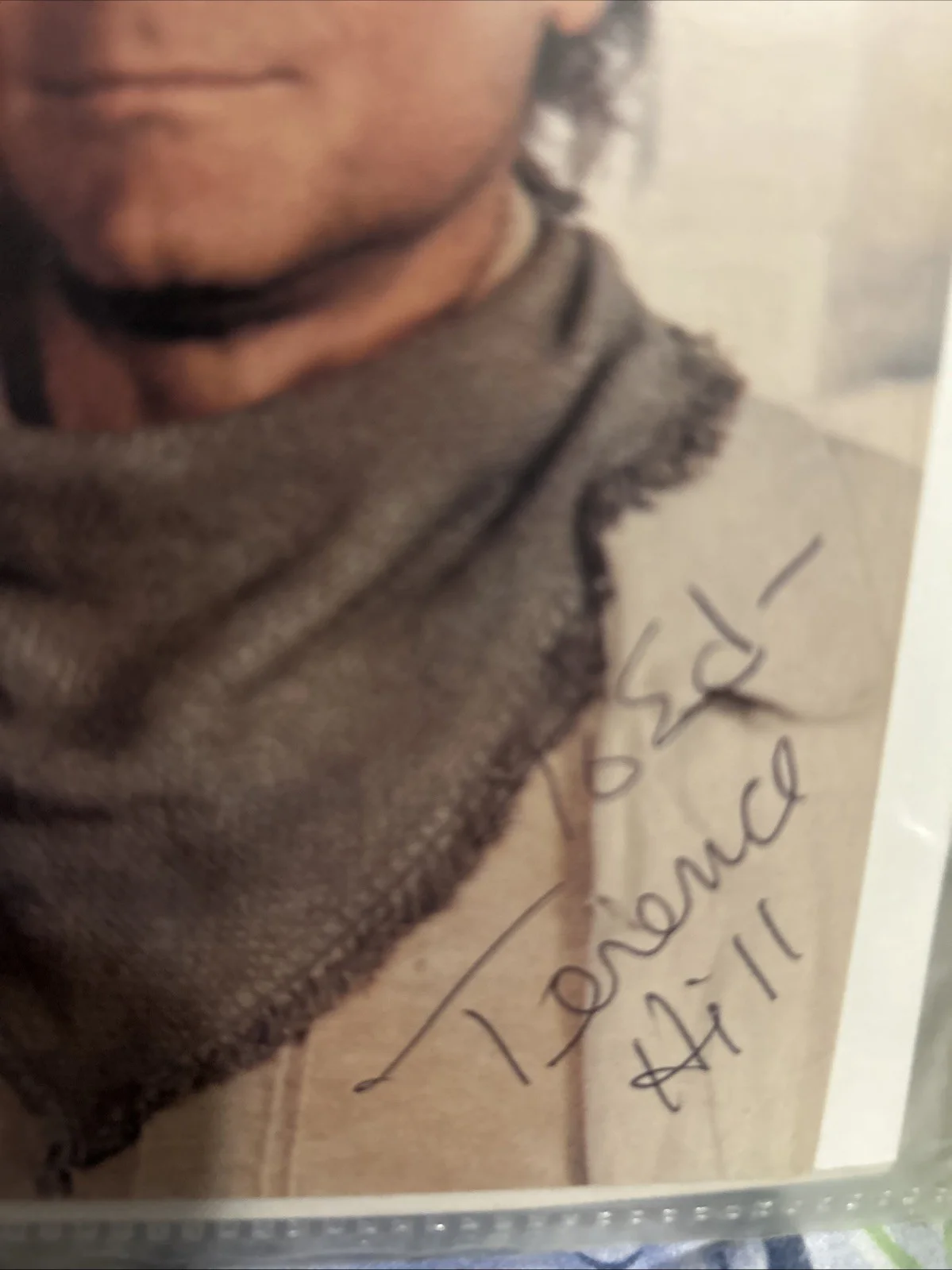 Terence Hill — Terence Hill 4 X 6 Autographed Colored Photo, image 3