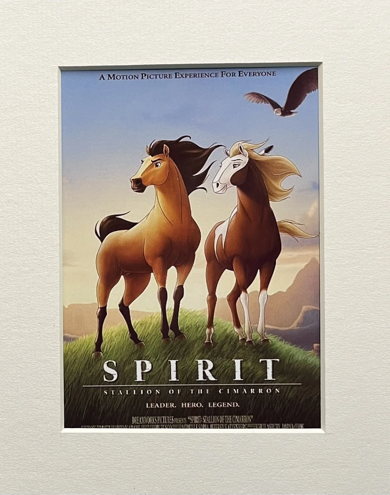 SPIRIT. The Stallion of Cimarron. 35mm Film Cell Mounted Display, изображение 2