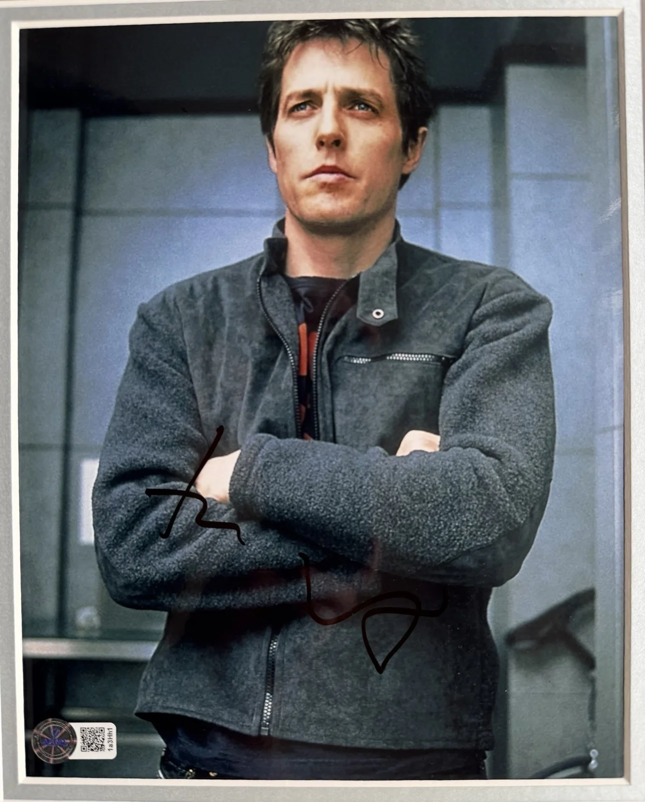Hugh Grant “About a Boy” Signed Framed 16” X 12” Print Display, image 3