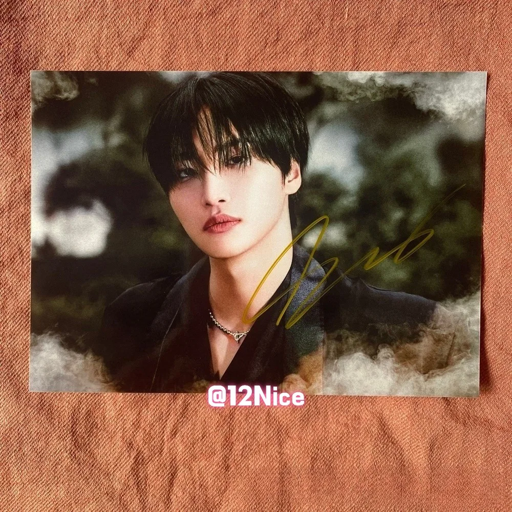 ATEEZ Seonghwa Autographed Photo Golden Hour Part4 4*6 KPOP Collection 2026B #Ni, image 3