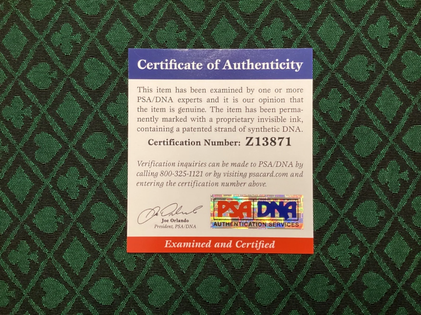 Anthony Daniels — Anthony Daniels autographed fan club card + COA, image 4
