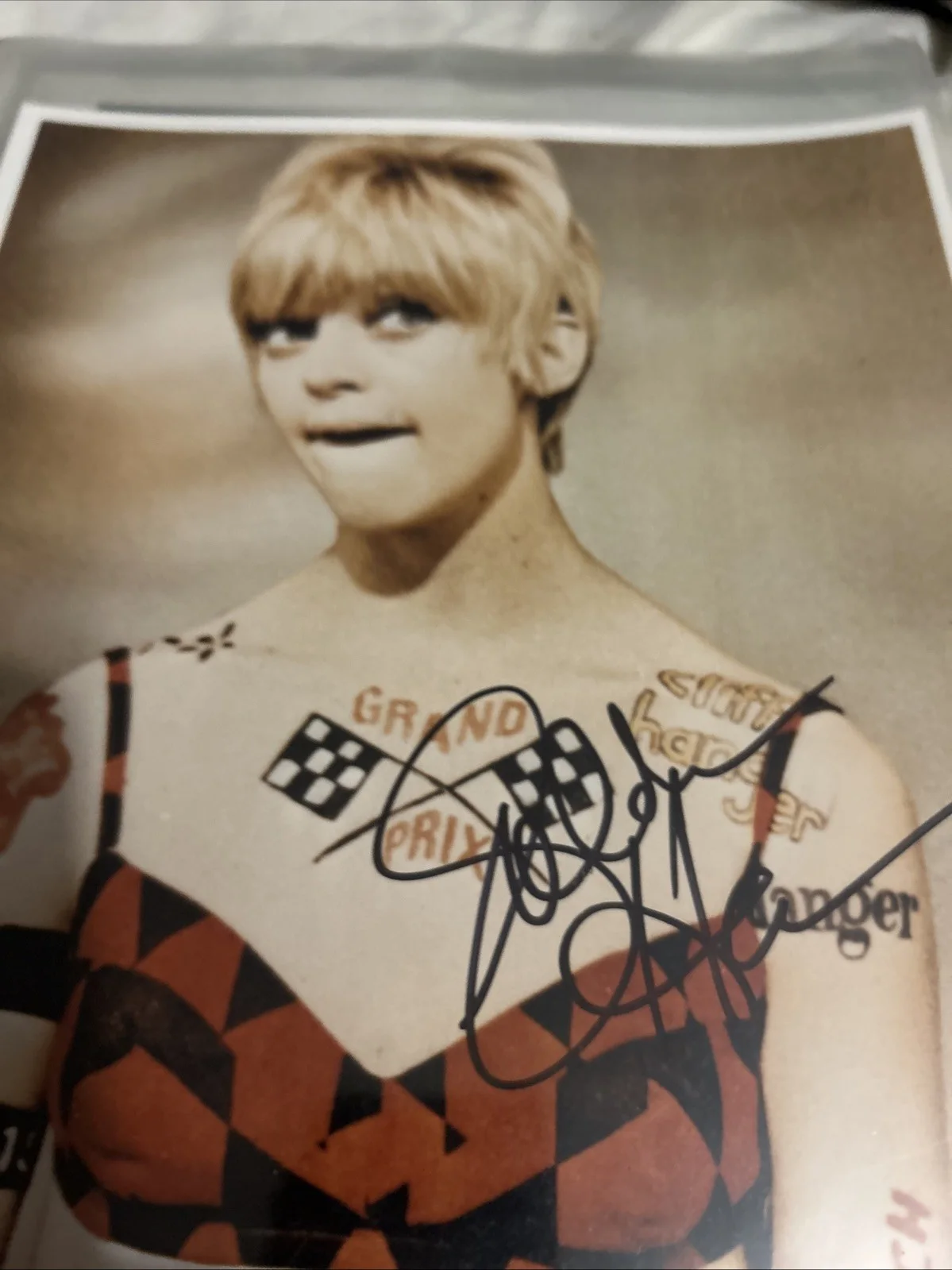 Goldie Hawn — Goldie Hawn Autographed 8 X 10 Color Photo Authentic, изображение 5