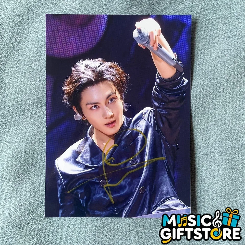 ENHYPEN JUNGWON Autographed Signed Photo Picture K-POP Collection 4*6 2025 #MUGS, изображение 4