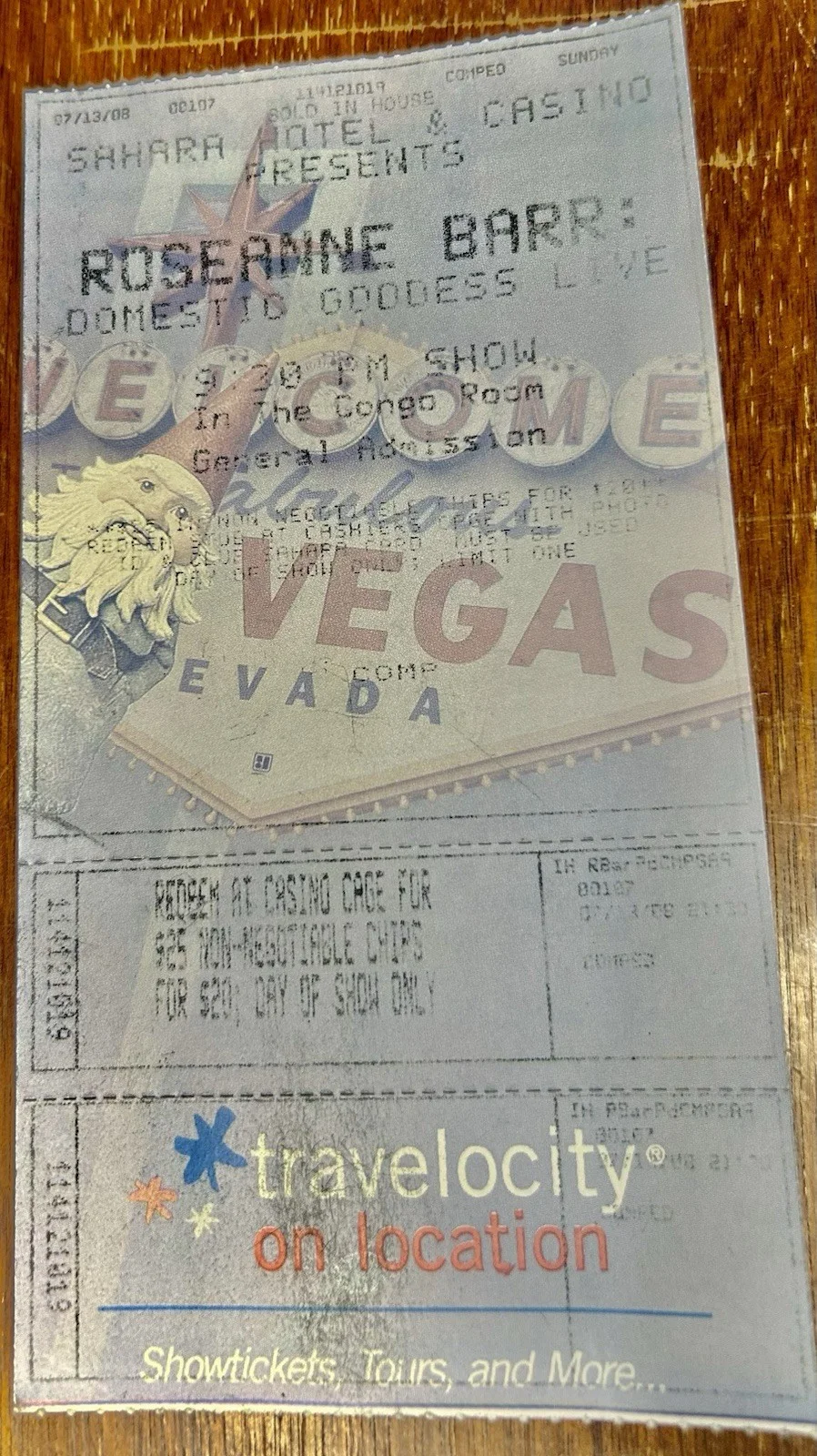 Roseanne Barr — Roseanne Barr Signed My Life As A Woman Book + Tom Arnold Auto + Tickets, image 4