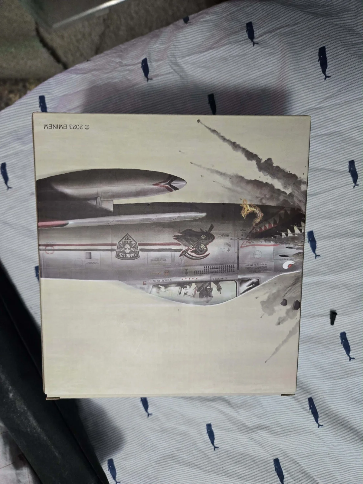 Eminem [NOT SIGNED] LIMITED EDITION KAMIKAZE PLANE FIGURINE, image 4