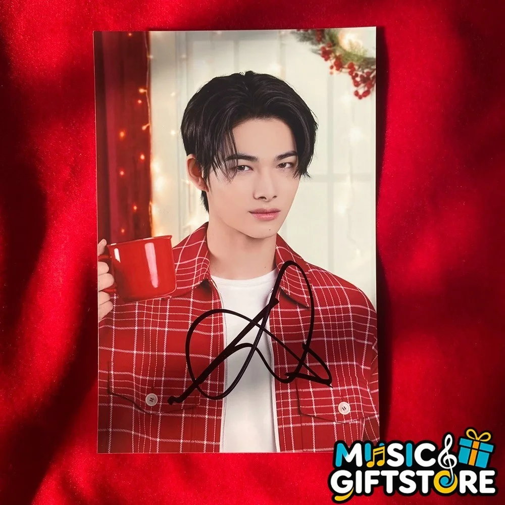 ENHYPEN Autographed Signed Photo For Christmas K-POP Collection 2025 #MUGS, image 3