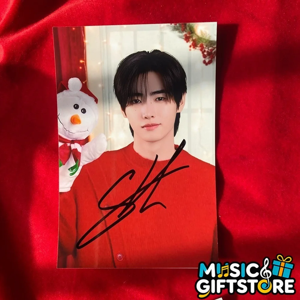 ENHYPEN Autographed Signed Photo For Christmas K-POP Collection 2025 #MUGS, image 4
