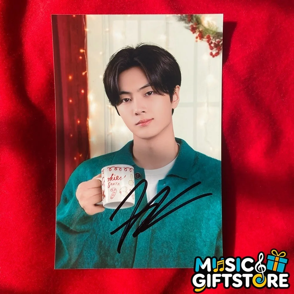 ENHYPEN Autographed Signed Photo For Christmas K-POP Collection 2025 #MUGS, image 5