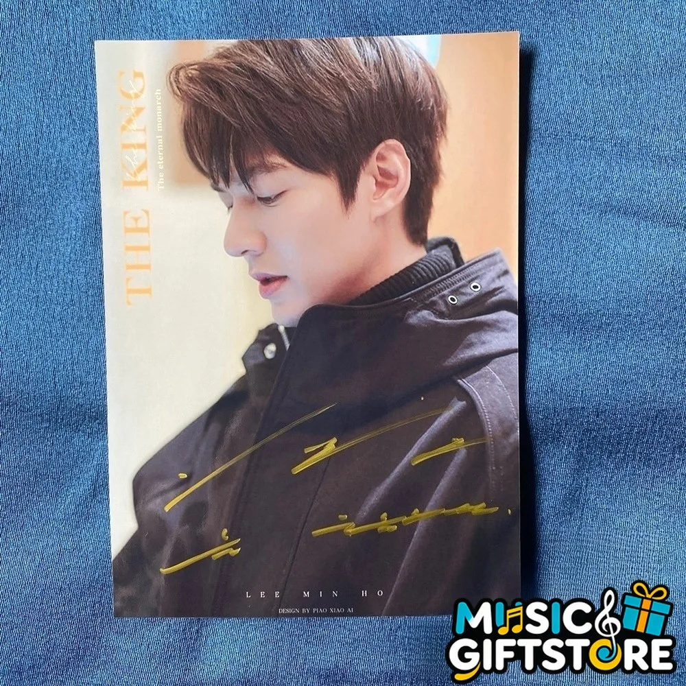 The King: Eternal Monarch Lee MinHo Autographed Signed Photo 4*6 2025 #MUGS, изображение 3