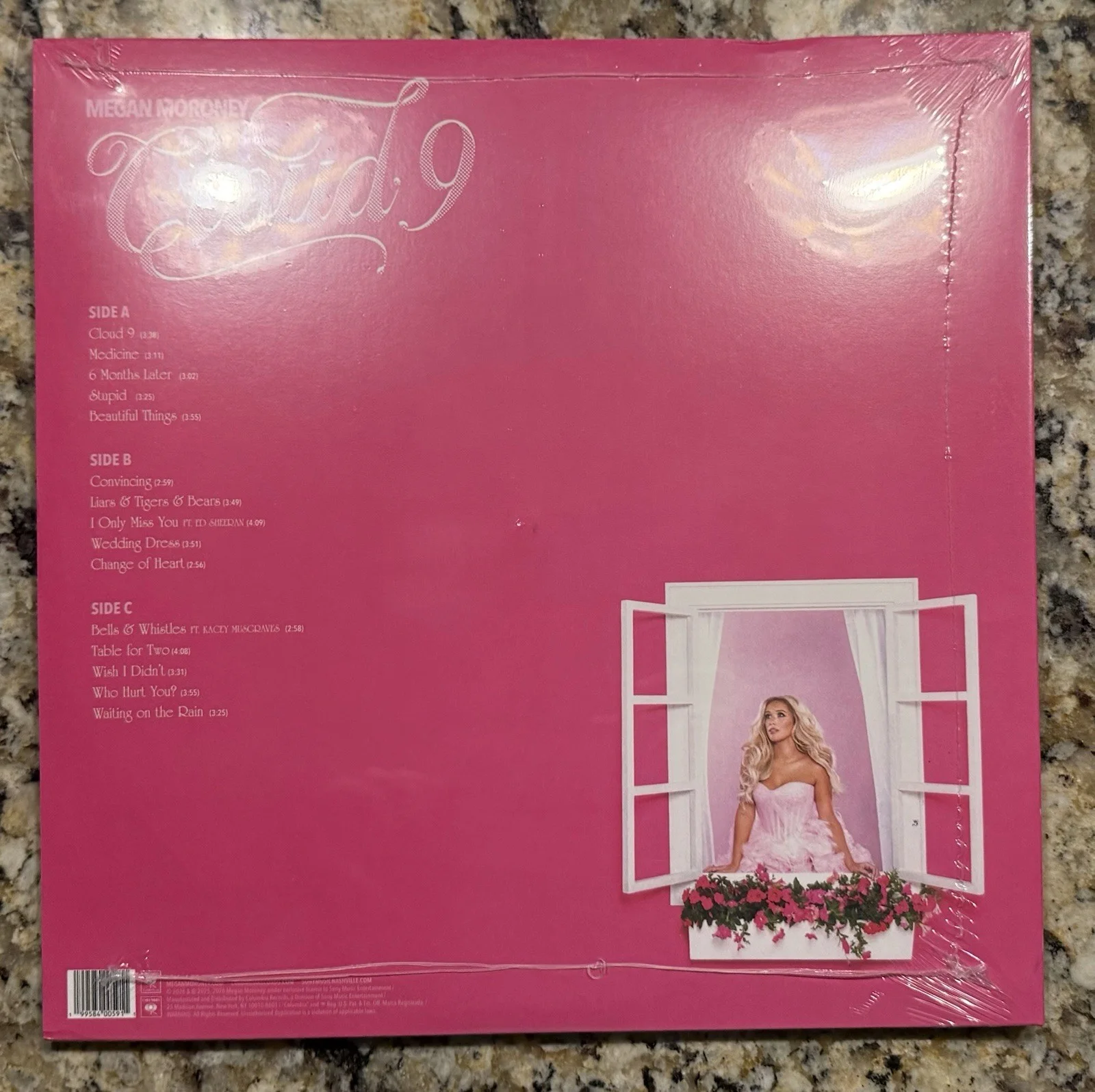 Megan Maroney Signed Autographed Cloud 9 Vinyl Record SEALED NEW, image 2