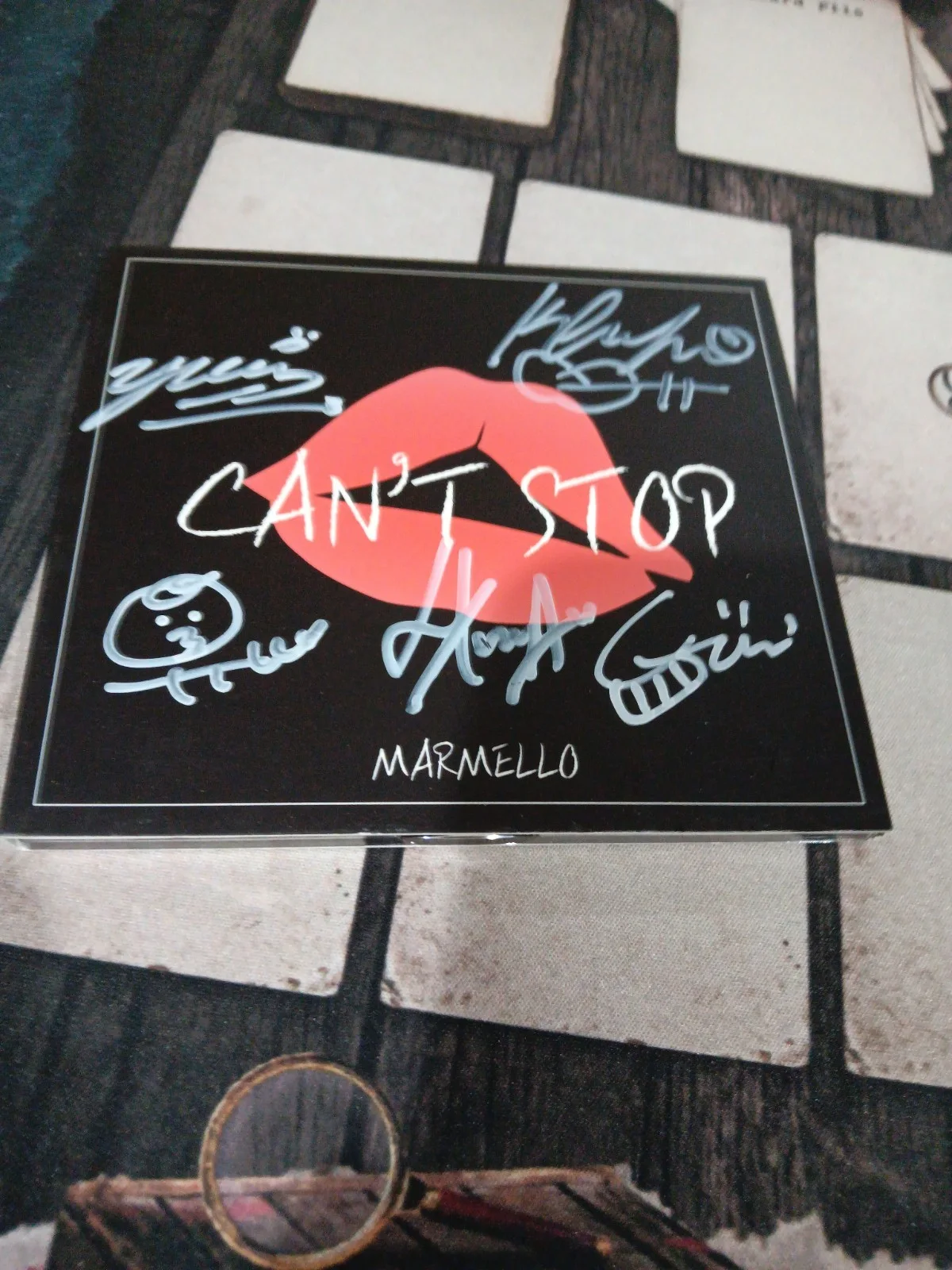 Marmello Can't Stop signed cd album rare out of print used good condition, изображение 5