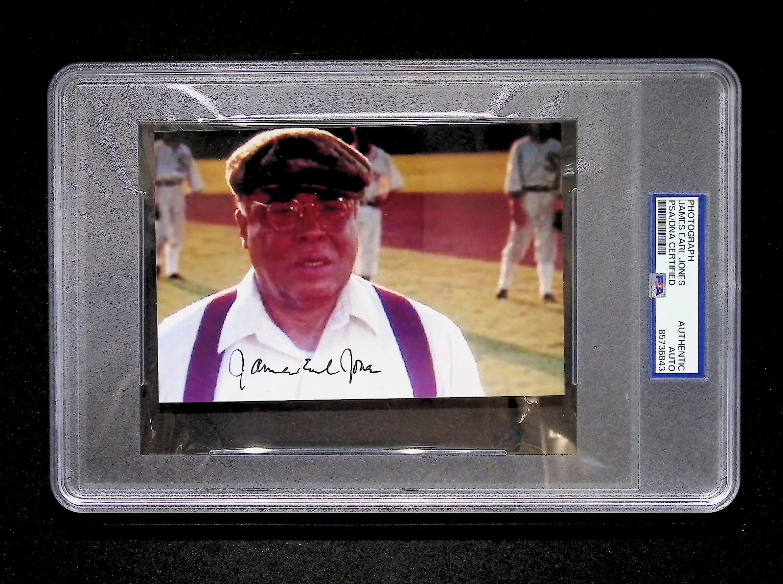 James Earl Jones — James Earl Jones - Autographed Photo - PSA T3 Holder - 85736843