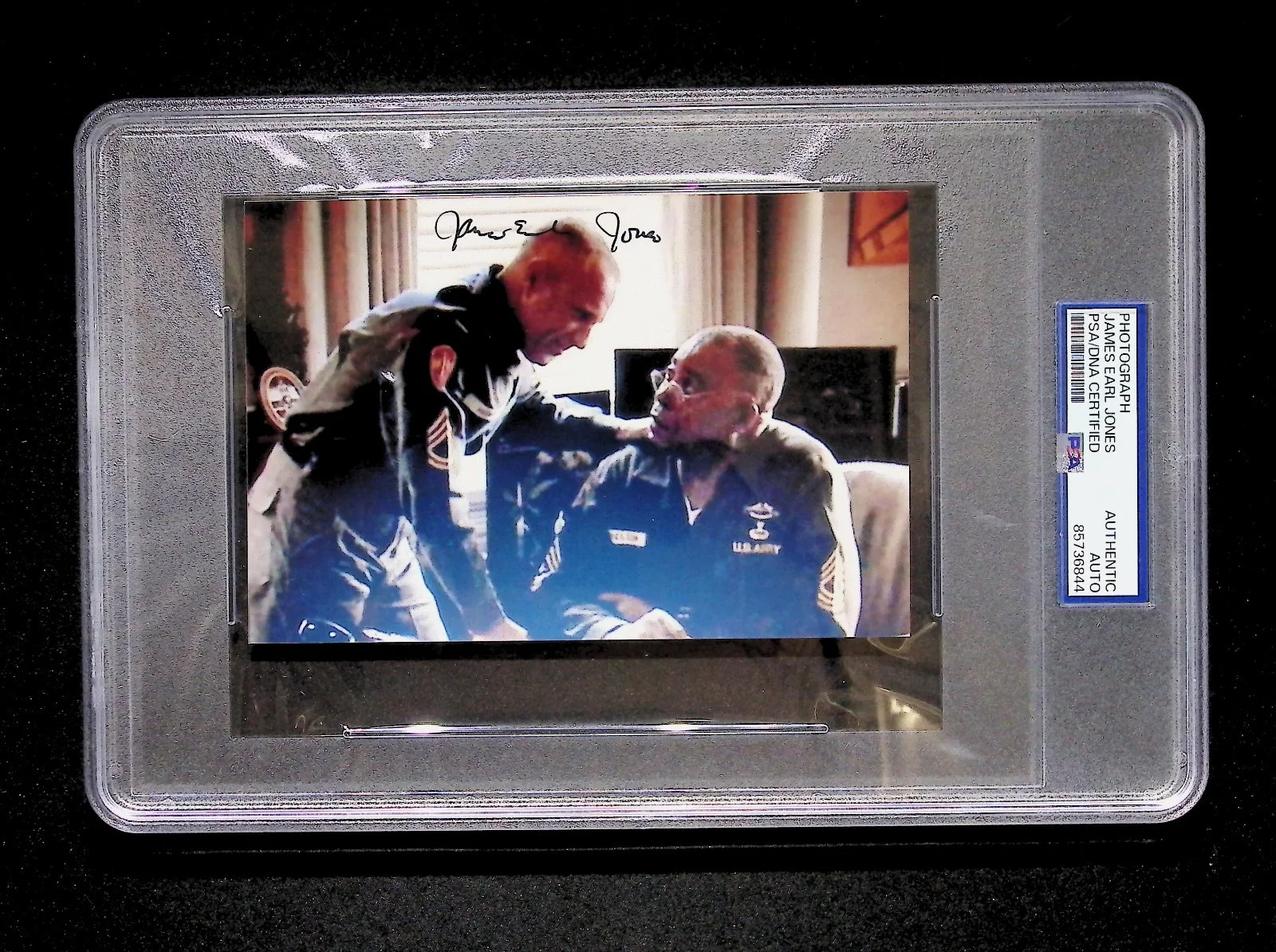 James Earl Jones — James Earl Jones - Autographed Photo - PSA T3 Holder - 85736844