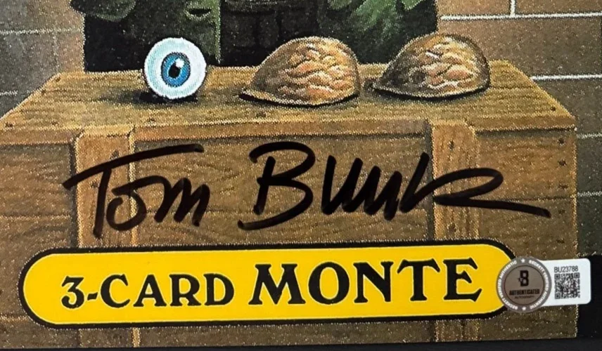 Tom Bunk — Tom Bunk Hot! Signed/Autographed Garbage Pail Kids 8x10 Photo Beckett BAS., image 2