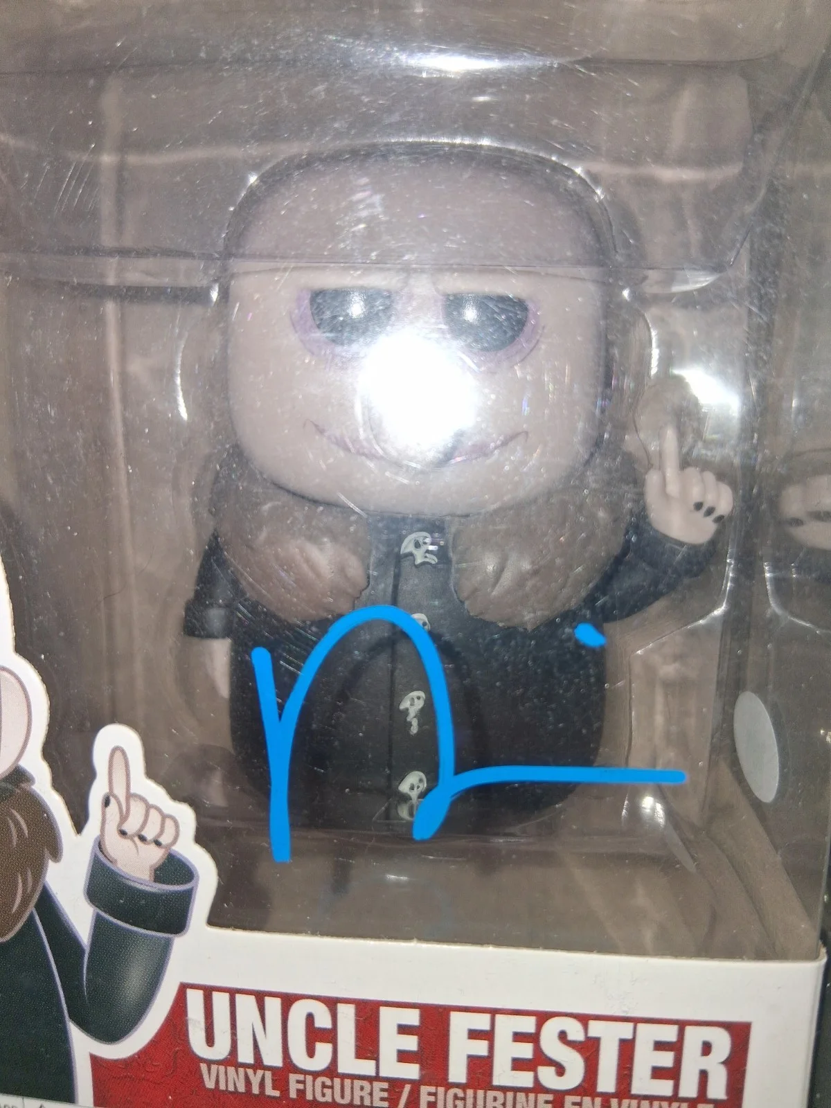 Fred Armisen — Fred Armisen Signed Autographed Funko POP Addams Family Uncle Fester JSA Cert., изображение 2