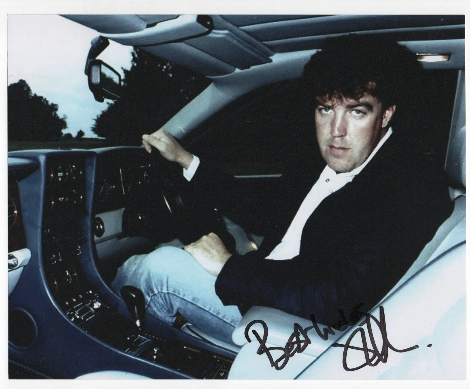 Jeremy Clarkson — Jeremy Clarkson signed autograph 8x10 Photo No COA Pass BAS PSA JSA Top Gear Car