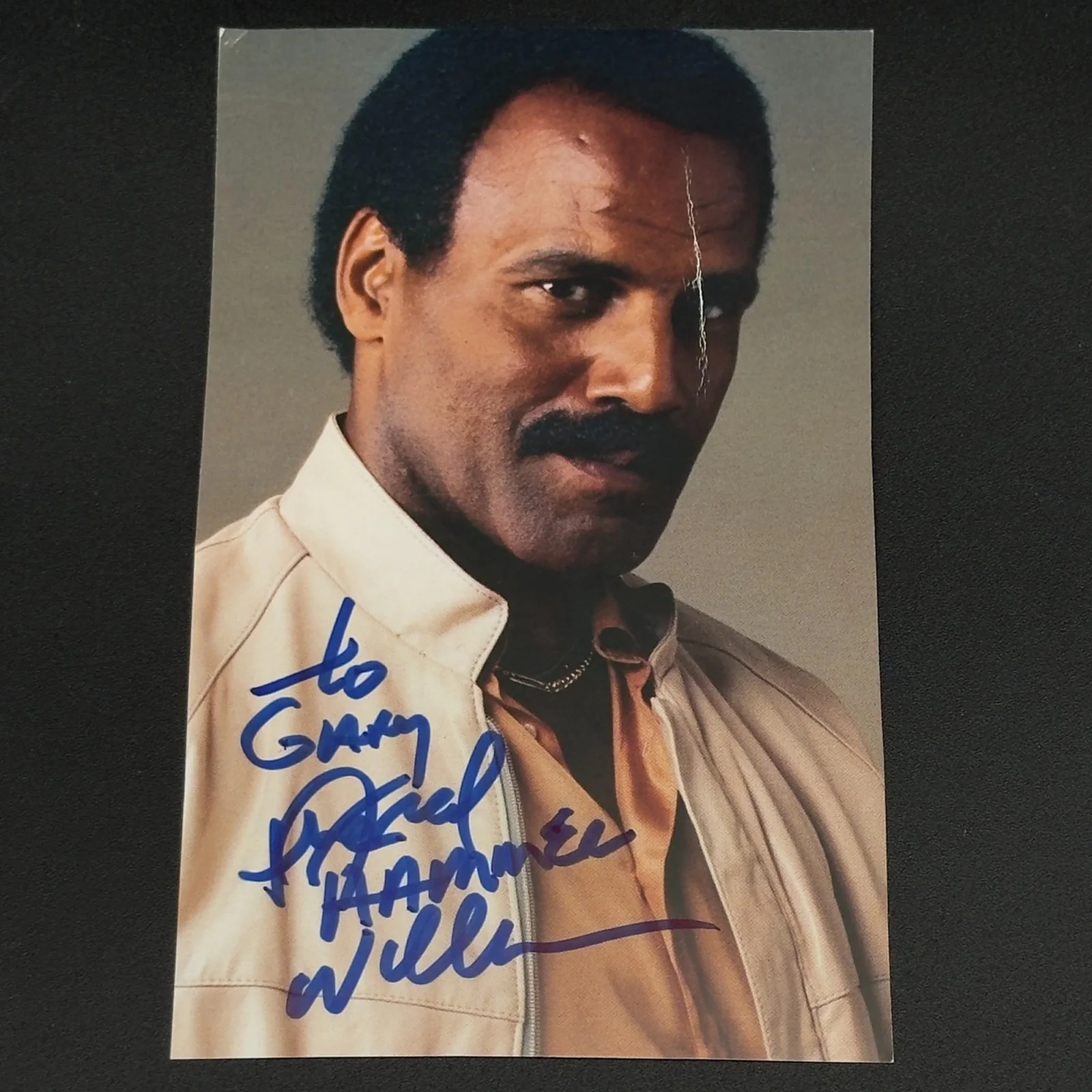 Fred Williamson — ​FRED WILLIAMSON Photo Autograph The Hammer Legend Hand Signed Auto