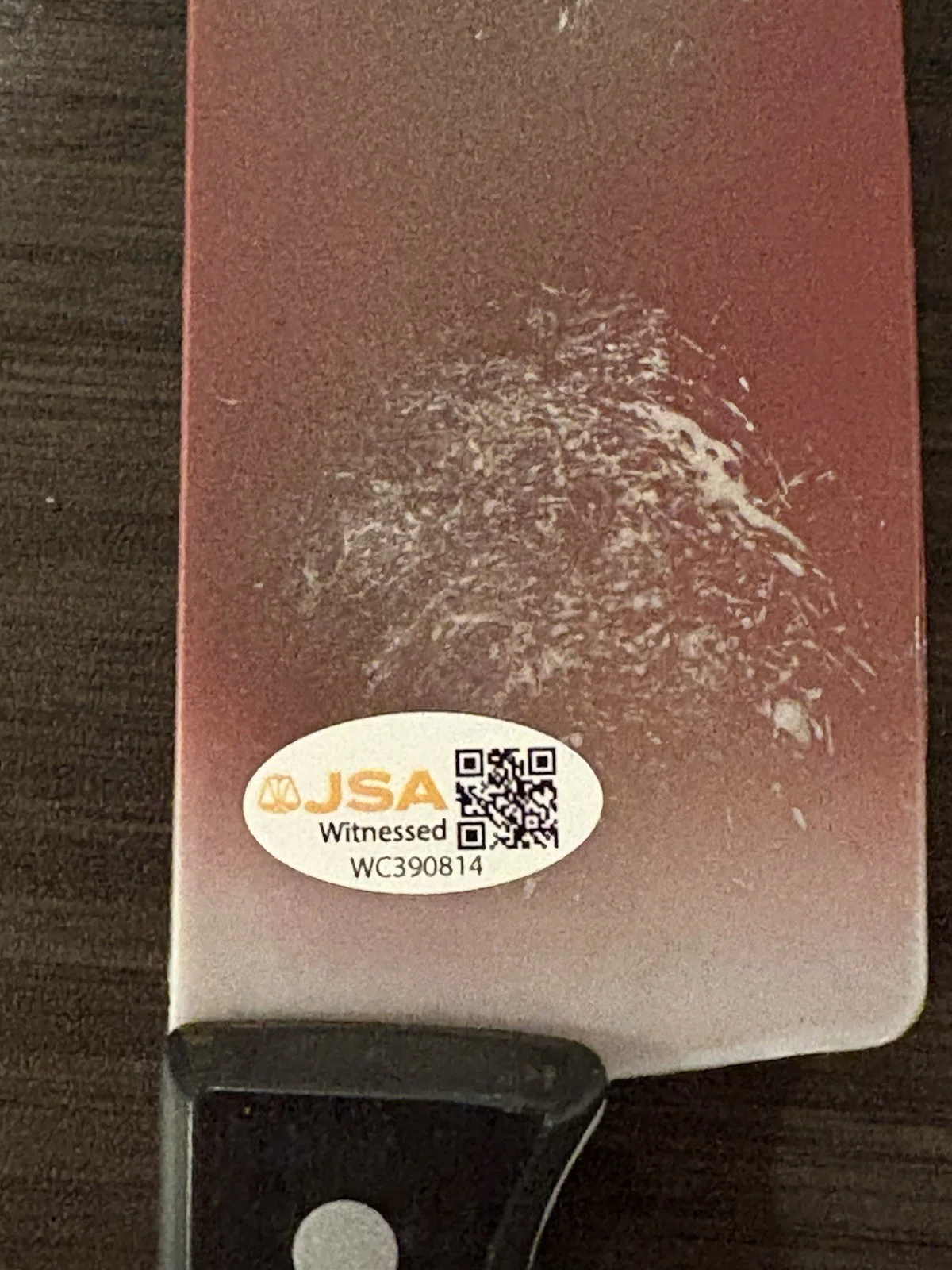 Matthew Lillard — Matthew Lillard Skeet Ulrich Signed Prop Knife Scream Autograph JSA Witness, image 2