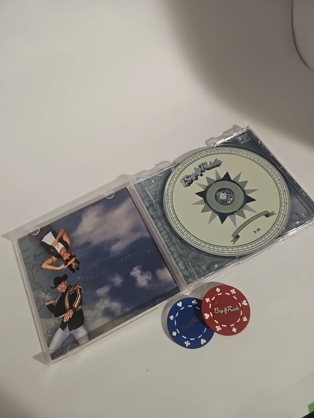 Big and Rich Autographed CD- John Rich Big Kenny Comin’ To Your City Poker Chips, изображение 4