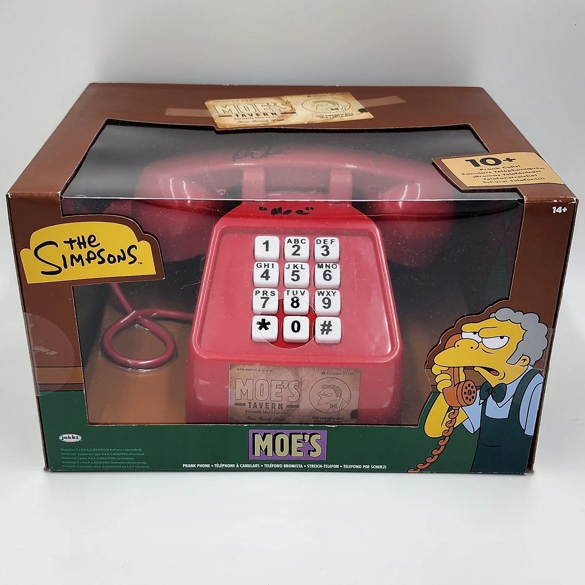 Hank Azaria — Hank Azaria Signed Moe's Prank Phone w/ "Moe" Character Name Added, изображение 3