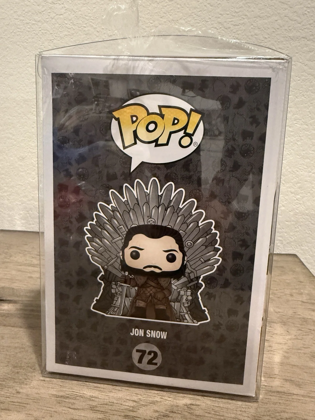 Jon Snow Signed Funko By Kit Harrington w/King In The North Inscription JSA COA, image 5