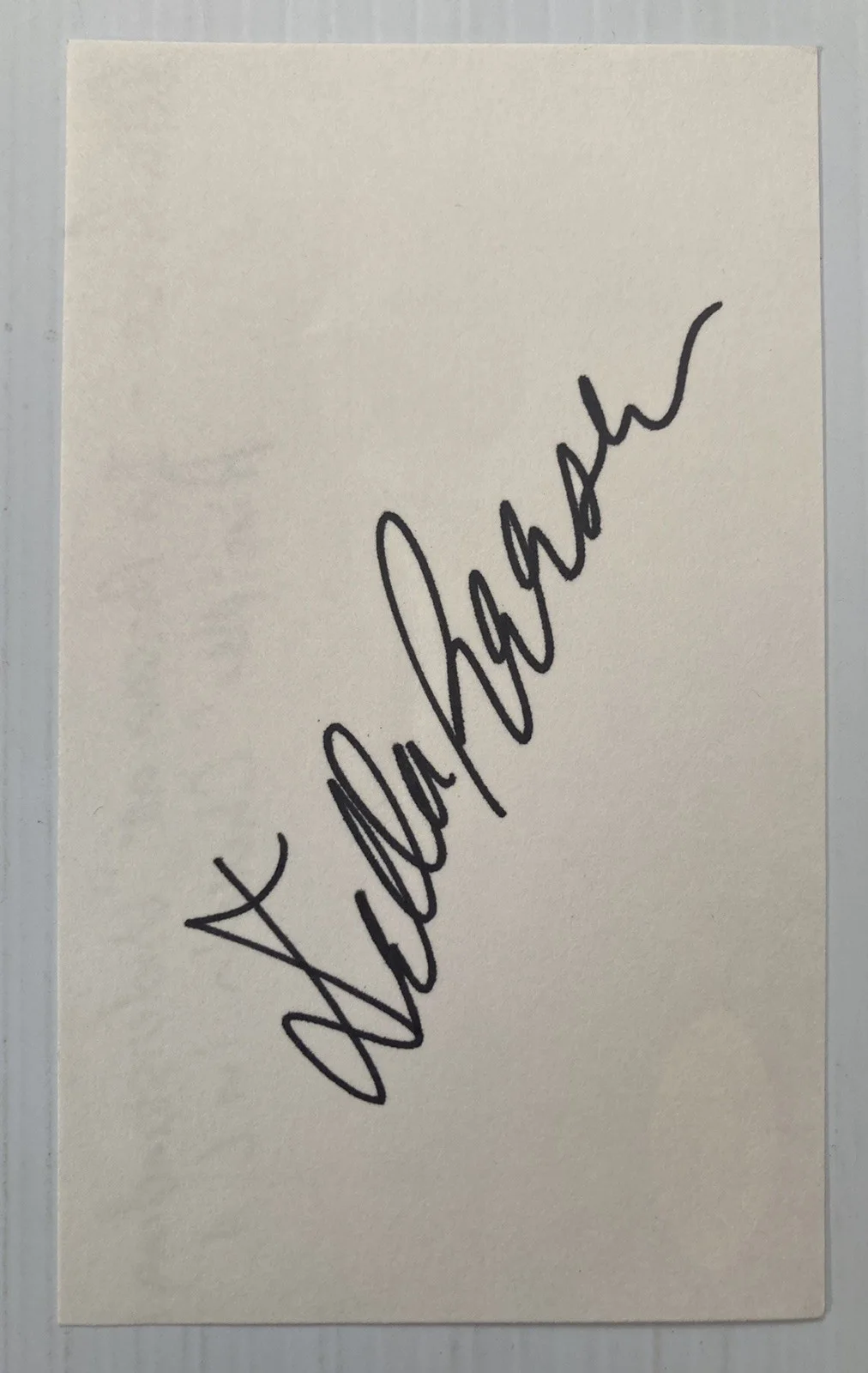 Della Reese — Touched By An Angel Della Reese Signed Autograph 3x5 Index Card - JSA - FREE S&H, изображение 2