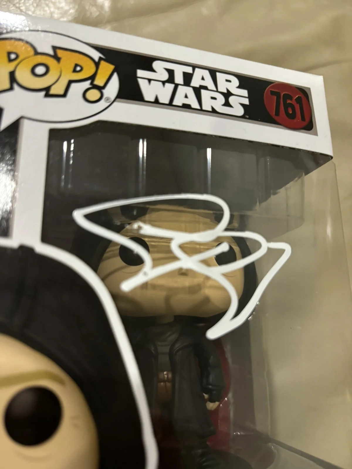 Stellan Skarsgård — Luthen Rael Funko Pop signed by Stellan Skarsgård w/Proof Andor Rogue One, изображение 2
