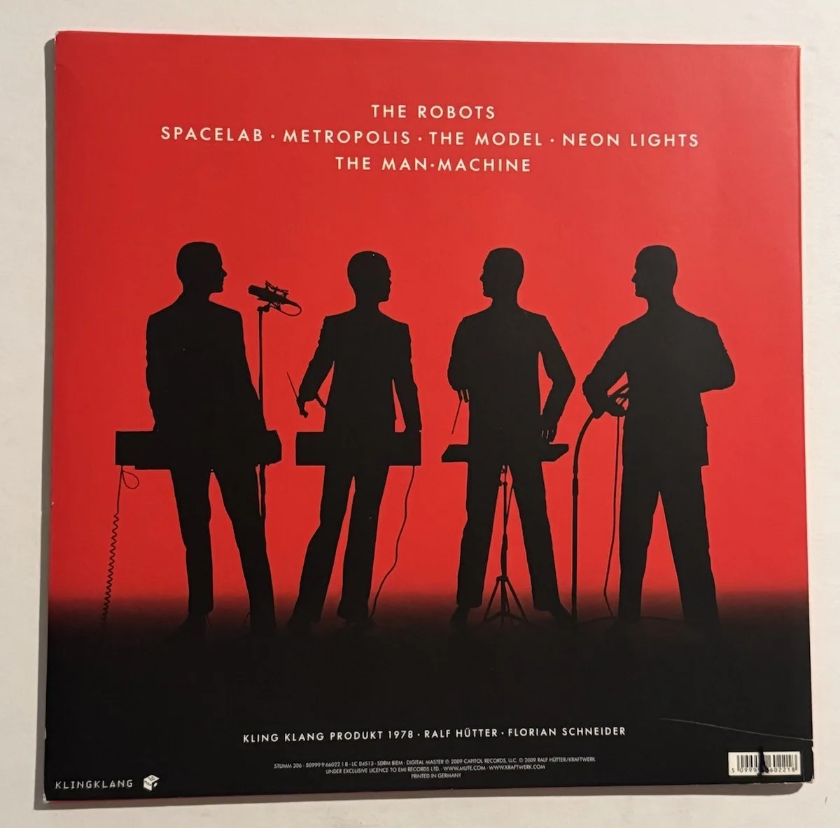 RALF HUTTER HAND SIGNED VINYL RECORD ALBUM LP AUTOGRAPHED KRAFTWERK LEGEND COA, изображение 2