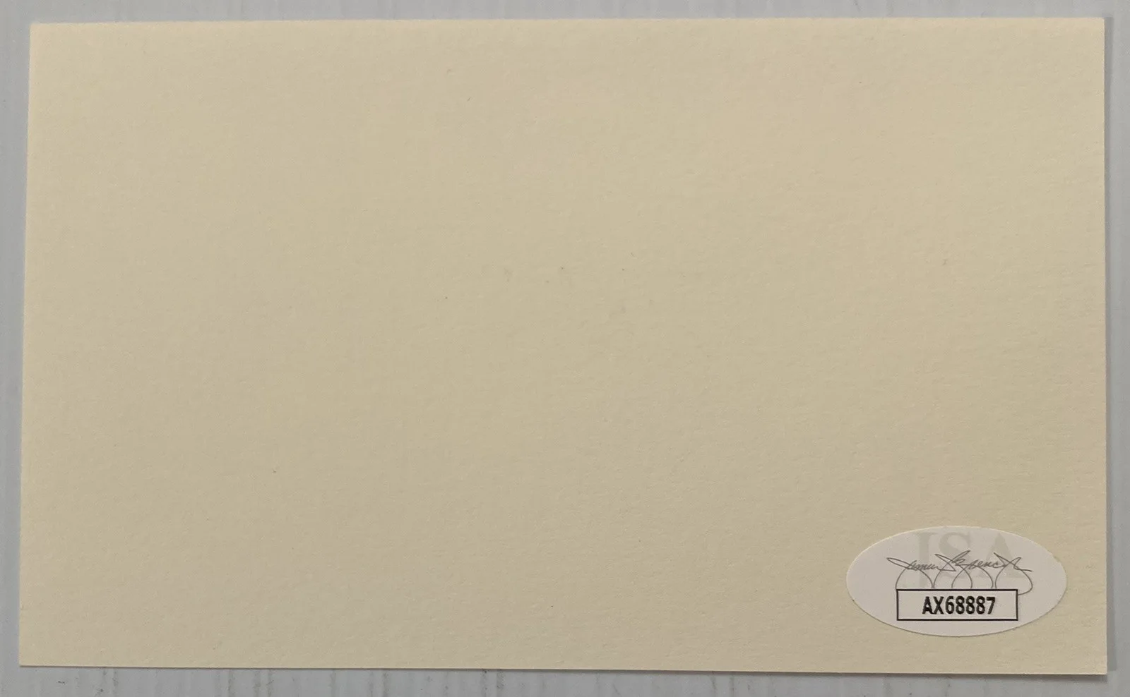 Tony Randall — Odd Couple Tony Randall Signed Autograph 3x5 Index Card - JSA Cert - FREE S&H!, image 3