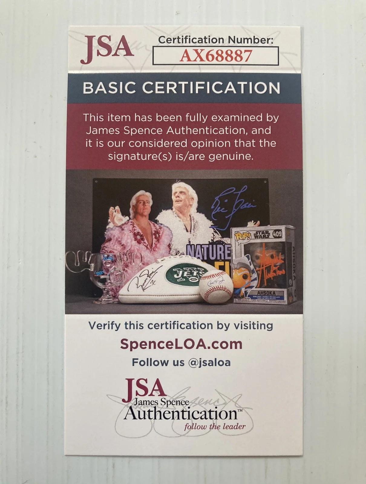 Tony Randall — Odd Couple Tony Randall Signed Autograph 3x5 Index Card - JSA Cert - FREE S&H!, image 4