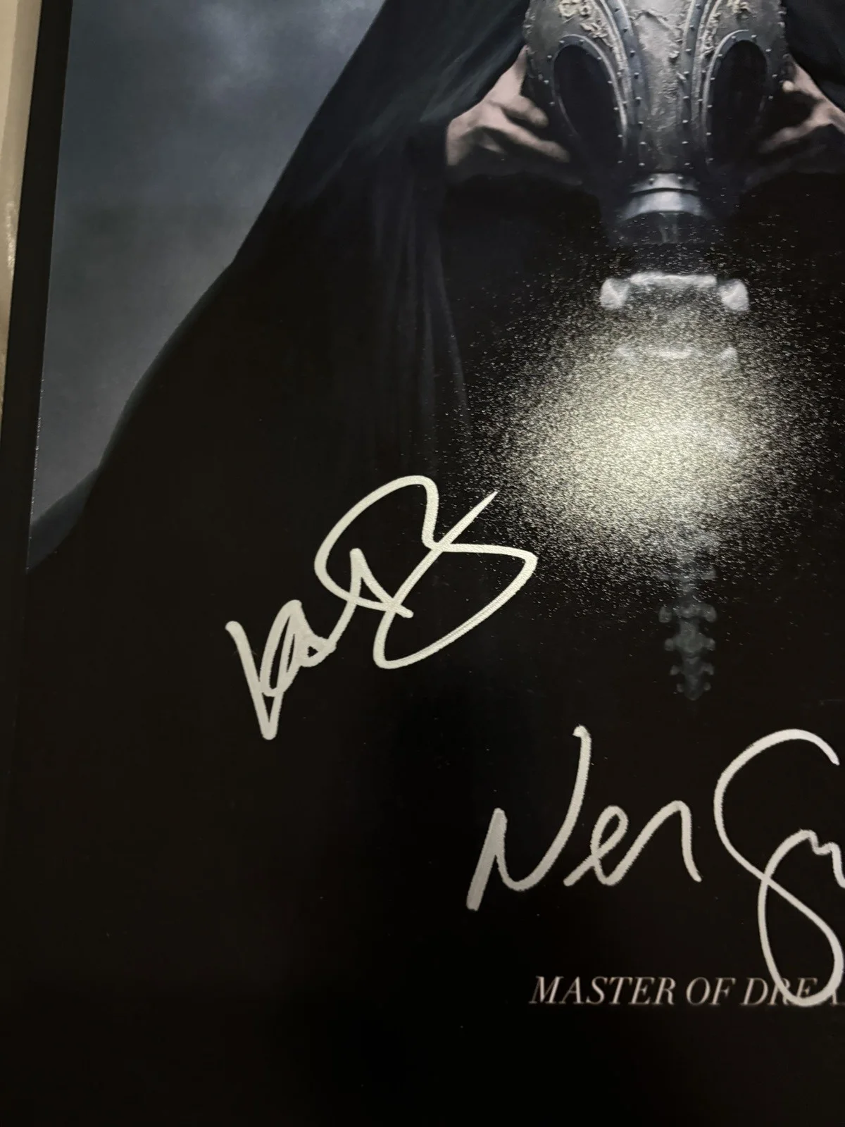 Tom Sturridge, Kirby Howell-Baptiste, Neil Gaiman — The Sandman 11x17 Photo Signed by Tom Sturridge, Kirby Howell-Baptiste + Neil, изображение 2