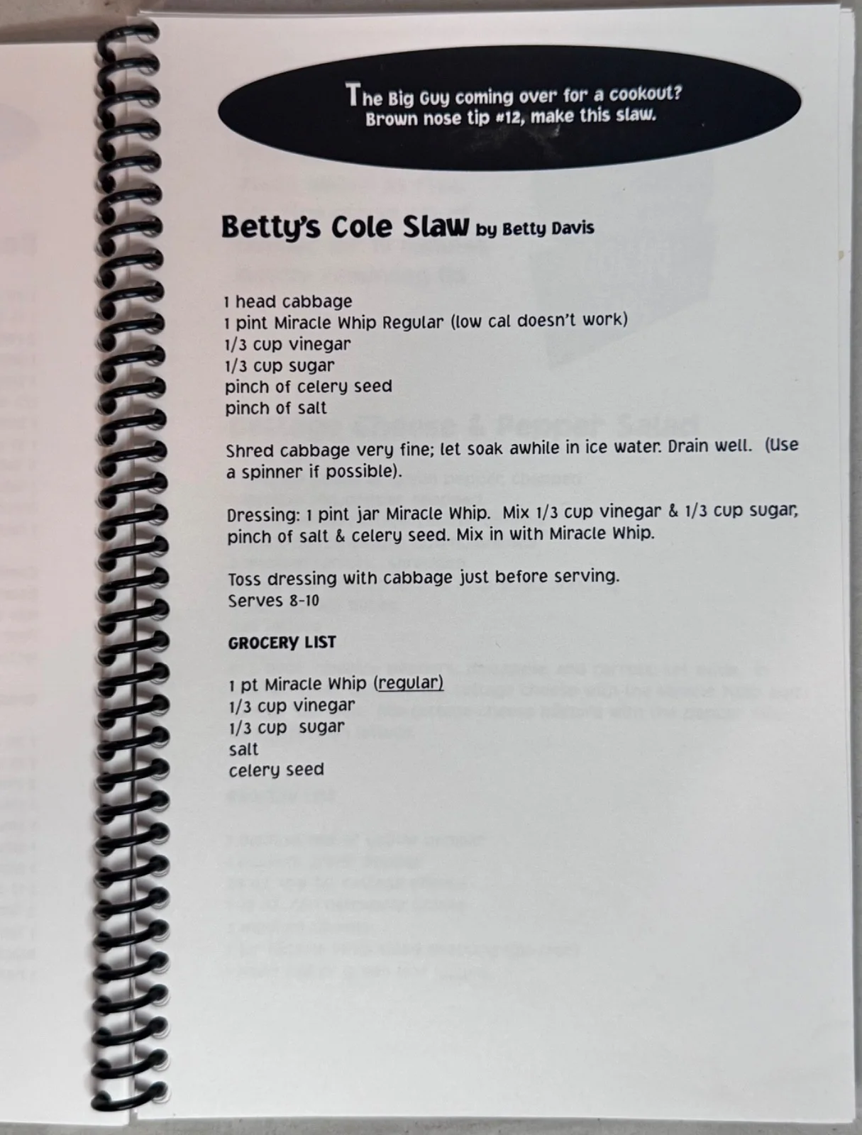 Jim Davis — Jim Davis Signed Garfield “Chez Paws” Cookbook 1997 PAWS Betty Davis Recipe, image 4