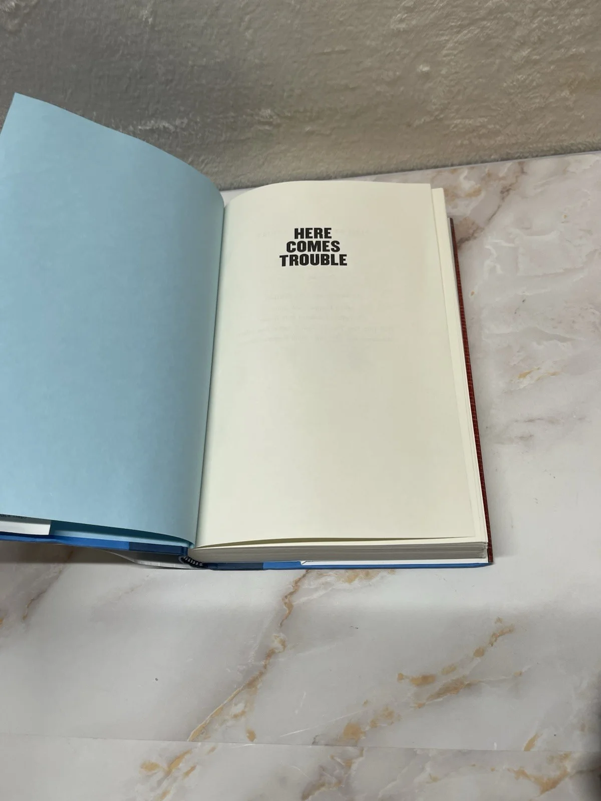 Michael Moore — Michael Moore SIGNED Autographed Here Comes Trouble 2011, 1st Ed HC DJ, image 3