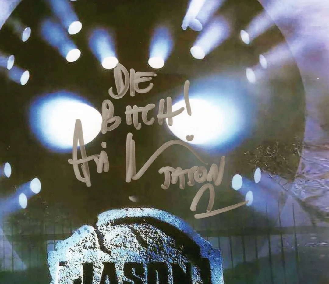 Ari Leeman — Ari Lehman Jason Voorhees Signed Friday The 13th 8x10 Photo - Beckett Witnessed, изображение 2