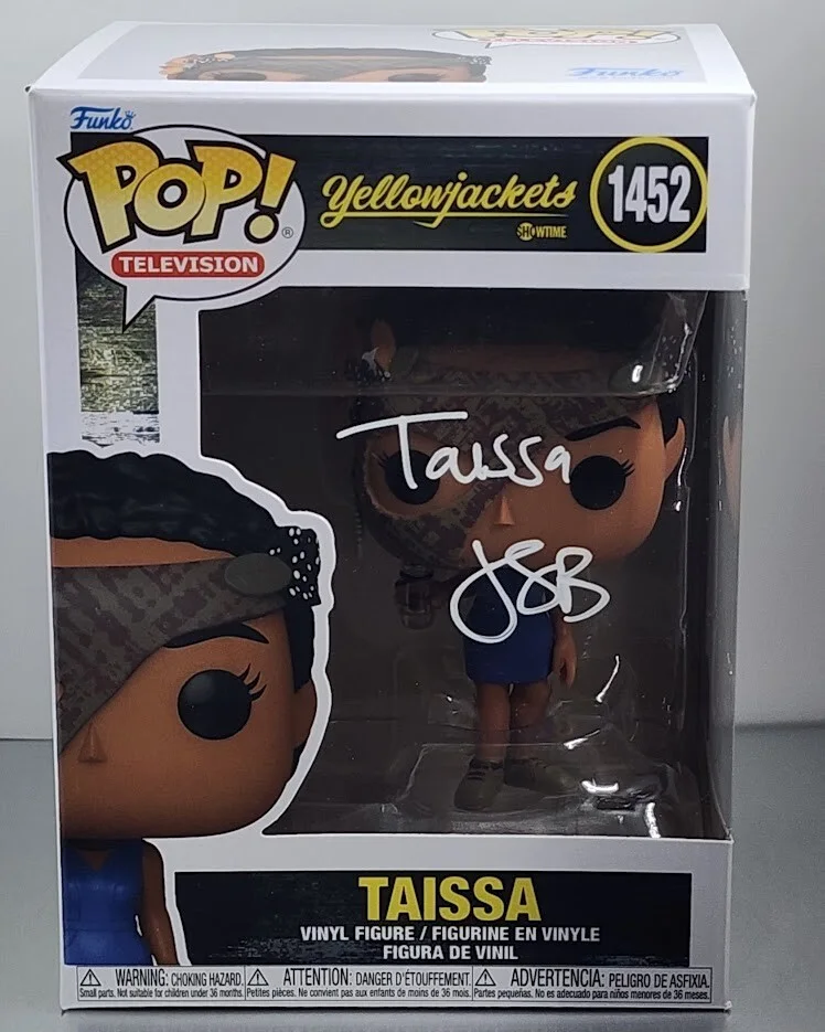 Jasmin Savoy Brown — Jasmin Savoy Brown Autographed Signed Yellowjackets Taissa Funko #1452 BECKETT
