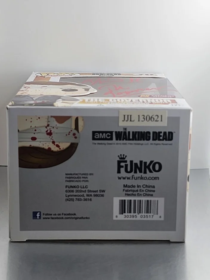 David Morrissey — David Morrissey Signed Autographed Funko Pop #70 The Governor Walking Dead 2013, изображение 5