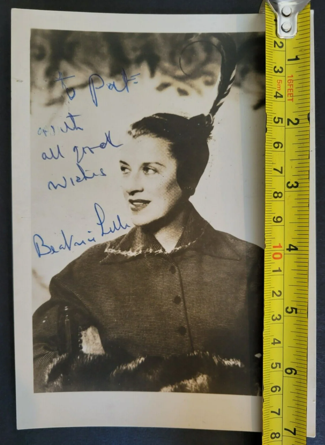 Beatrice Lillie — Beatrice Lillie Signed Autographed Photo Press Promo Picture Inscribed NO COA, изображение 2