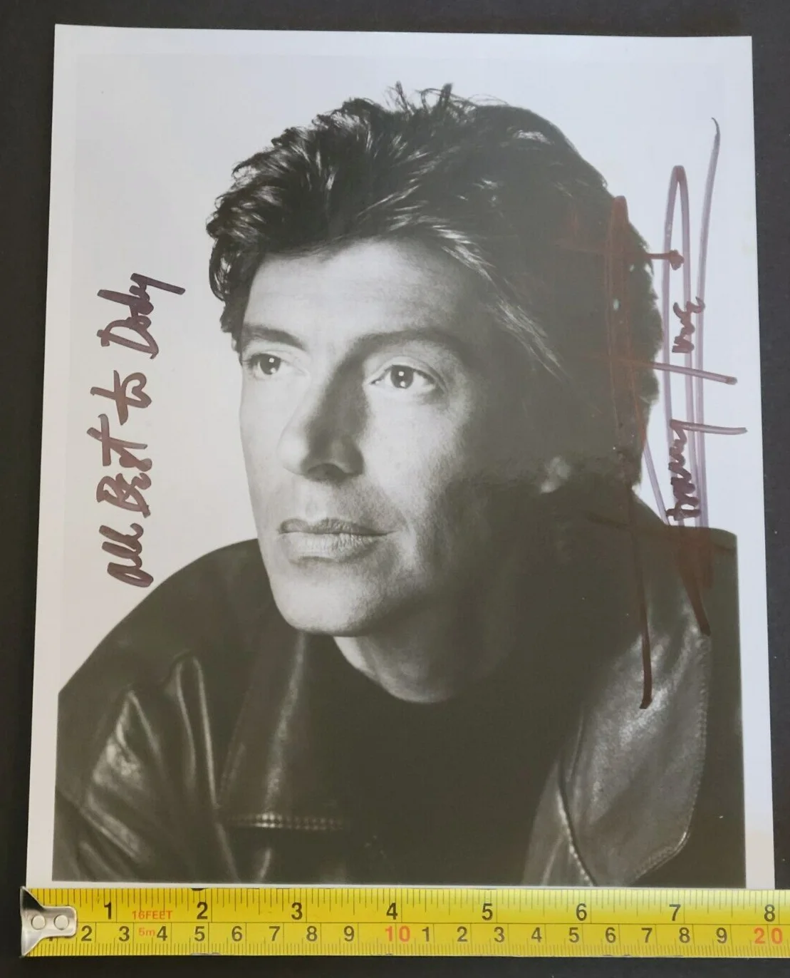 Tommy Tune Signed Autographed Photo Press Promotional Picture Inscribed NO COA, изображение 4