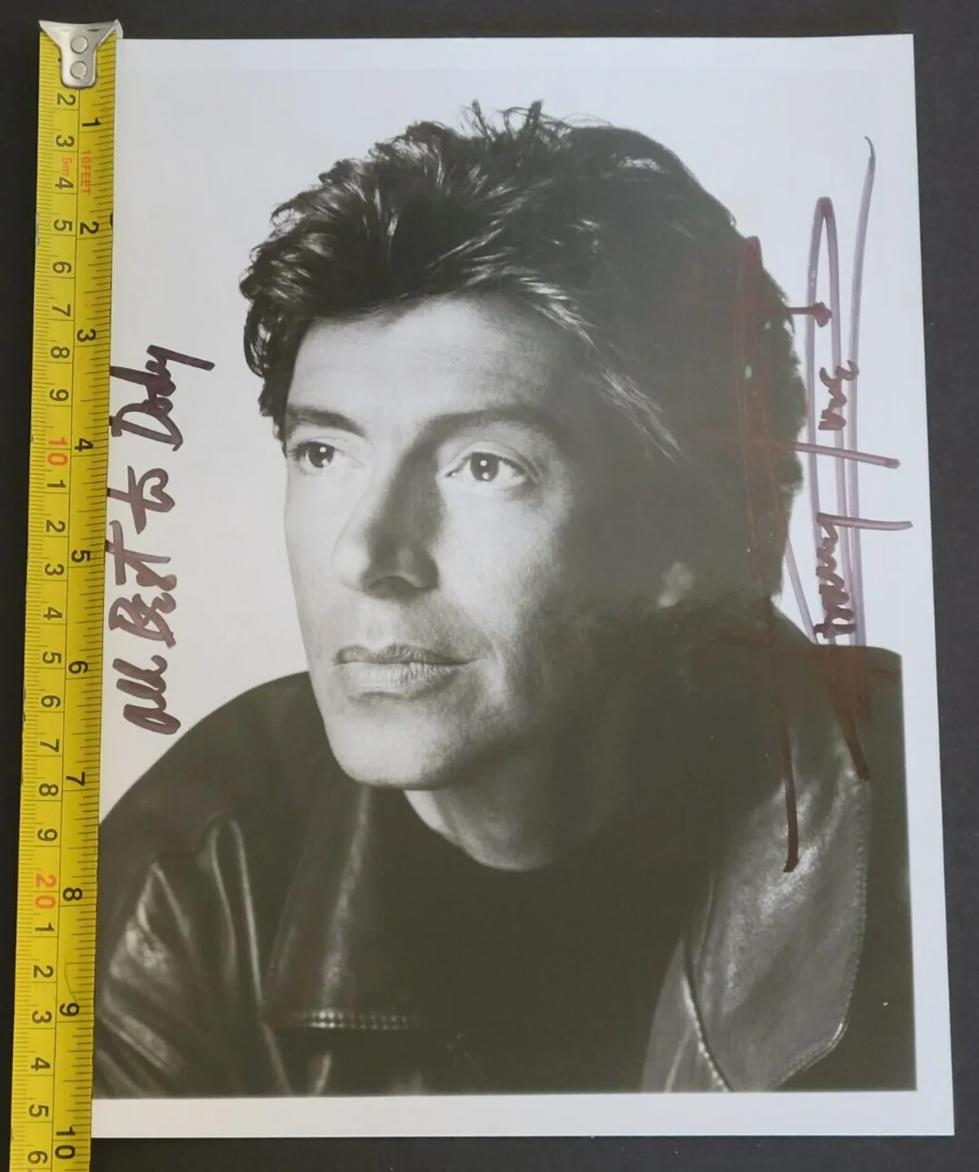 Tommy Tune Signed Autographed Photo Press Promotional Picture Inscribed NO COA, изображение 5