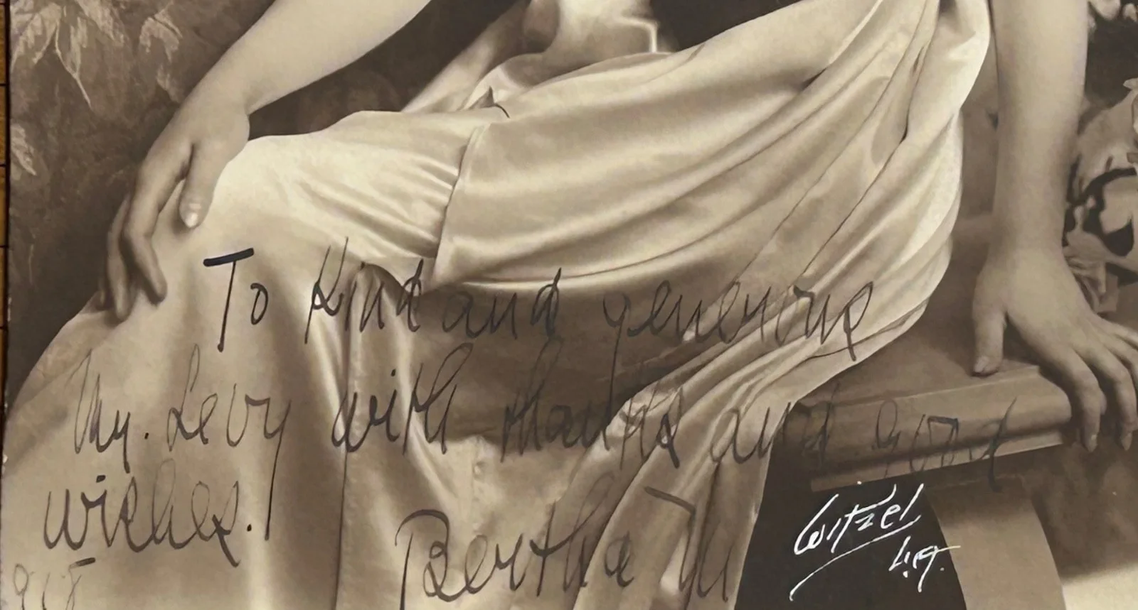 BERTHA MANN—SIGNED 1919 PHOTO—JOHN BARRYMORE•RAYMOND GRIFFITH•CHAPLIN GOLD RUSH, изображение 2
