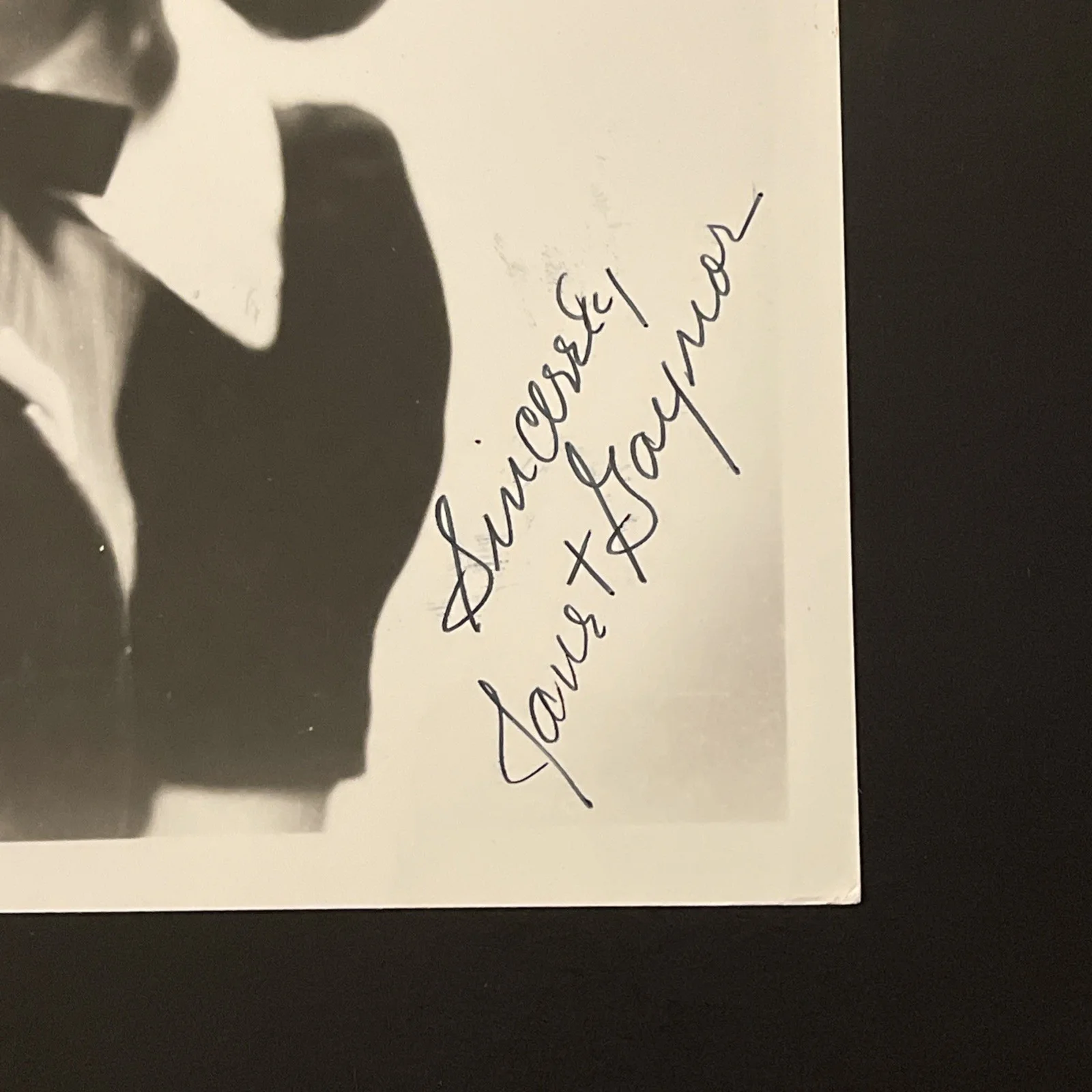 JANET GAYNOR Legendary Golden Age: Signed Original Celebrity Photo 8 x 10”/ KSK, изображение 2