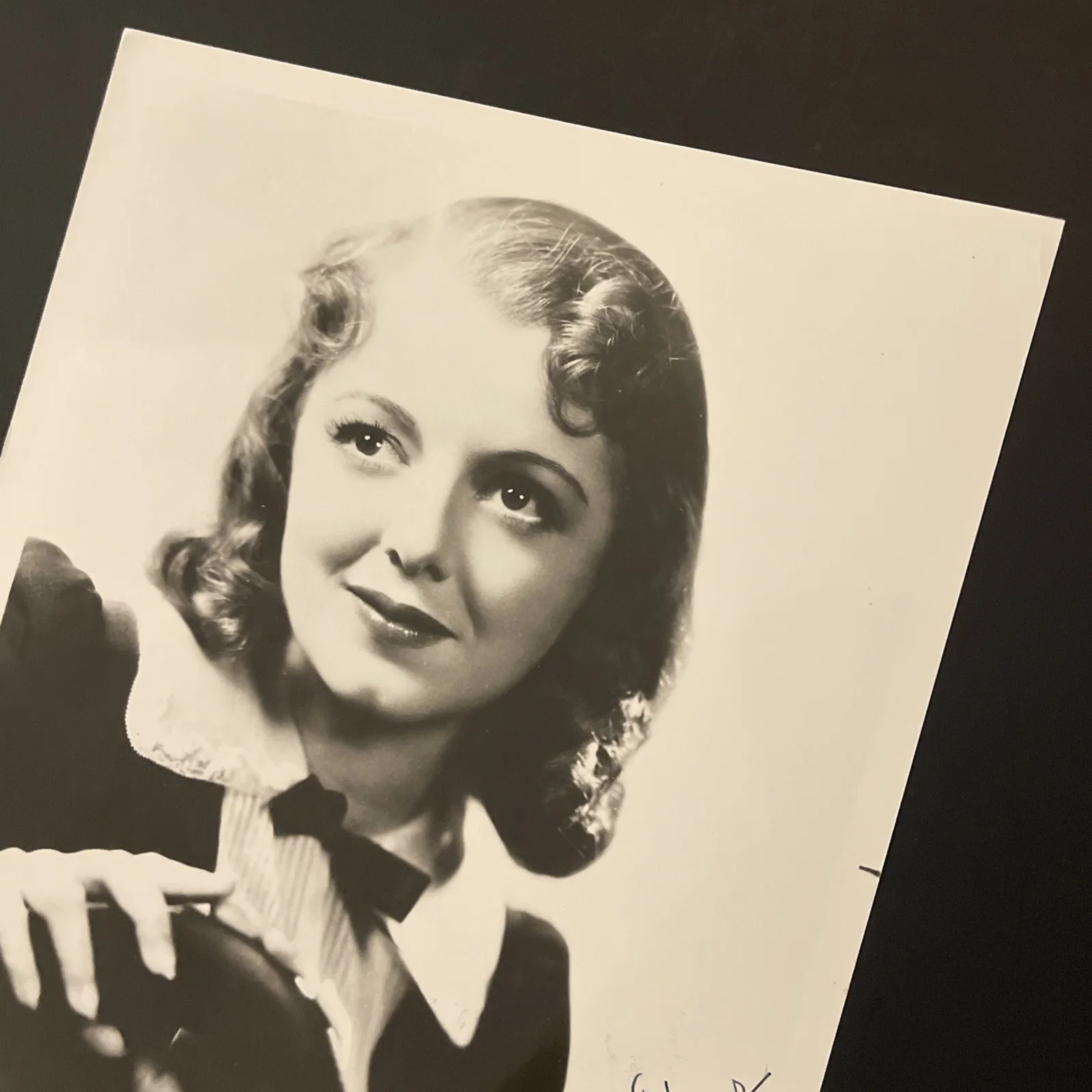 JANET GAYNOR Legendary Golden Age: Signed Original Celebrity Photo 8 x 10”/ KSK, изображение 3