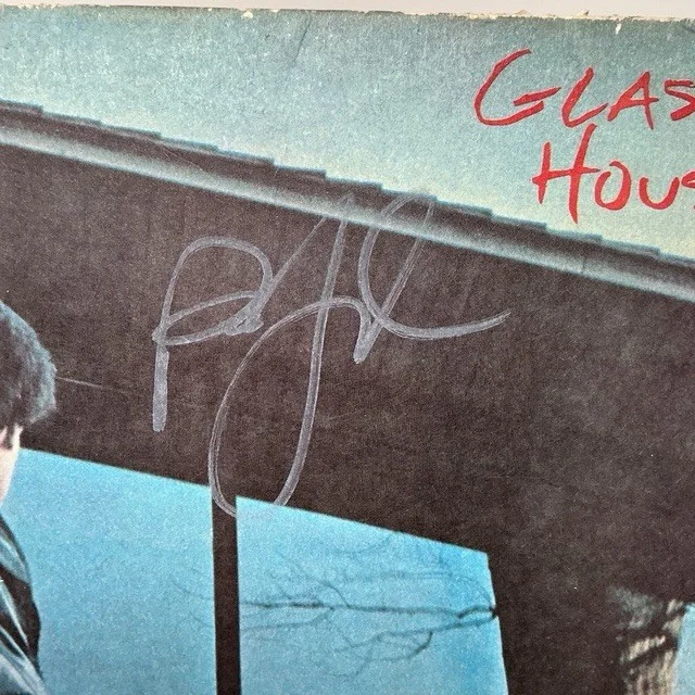 Billy Joel Autographed Singer Pianist Piano Man Glass Houses Vinyl Record JSA, изображение 2