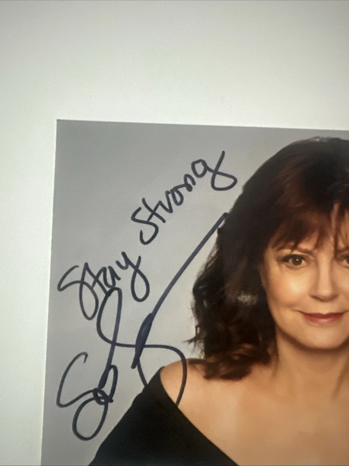 susan sarandon signed 4x6 photo, image 2