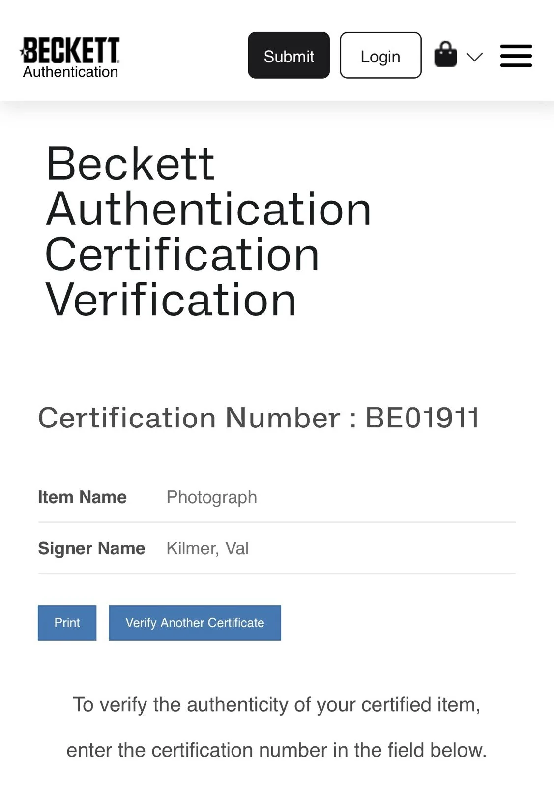 Val Kilmer — Val Kilmer Signed Autographed 8x10 Photo Beckett BAS COA Rare, изображение 2