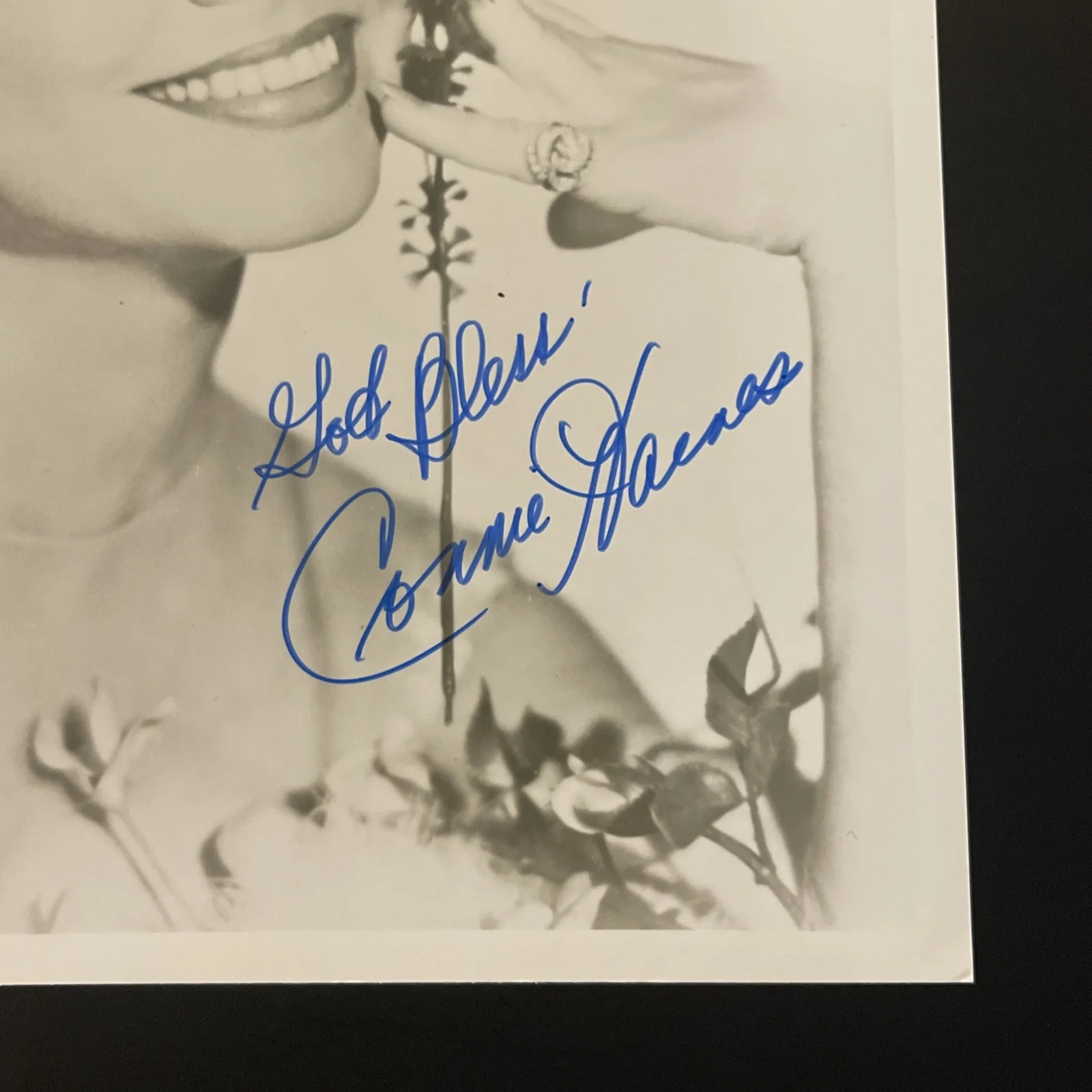CONNIE HAINES Big Band Sinatra Singer: Signed Original Celebrity Photo 8x10”/KSK, изображение 2