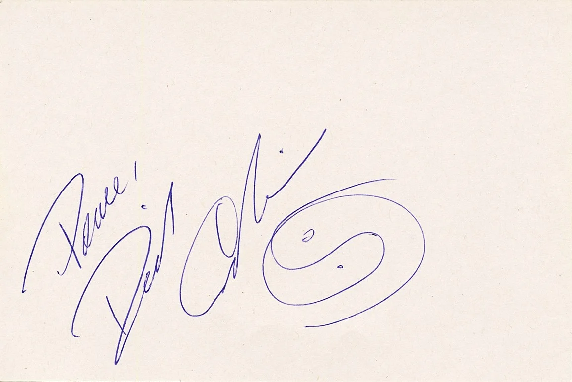 L@@K David Carradine KUNG FU Signed Card Framed Presentation Piece BAS, image 2